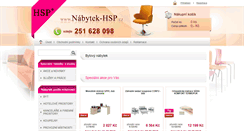 Desktop Screenshot of nabytek-hsp.cz