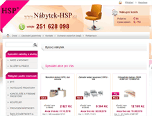 Tablet Screenshot of nabytek-hsp.cz