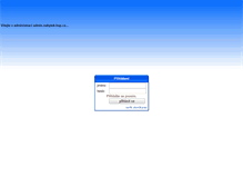 Tablet Screenshot of admin.nabytek-hsp.cz
